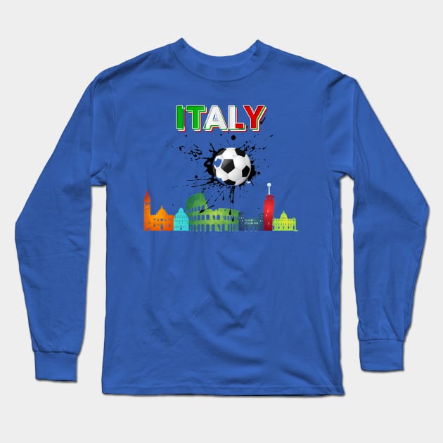 Italia! Long Sleeve T-Shirt by HROC Gear & Apparel